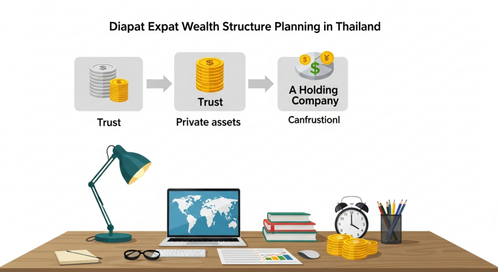 vermogensstructuur expat Thailand
