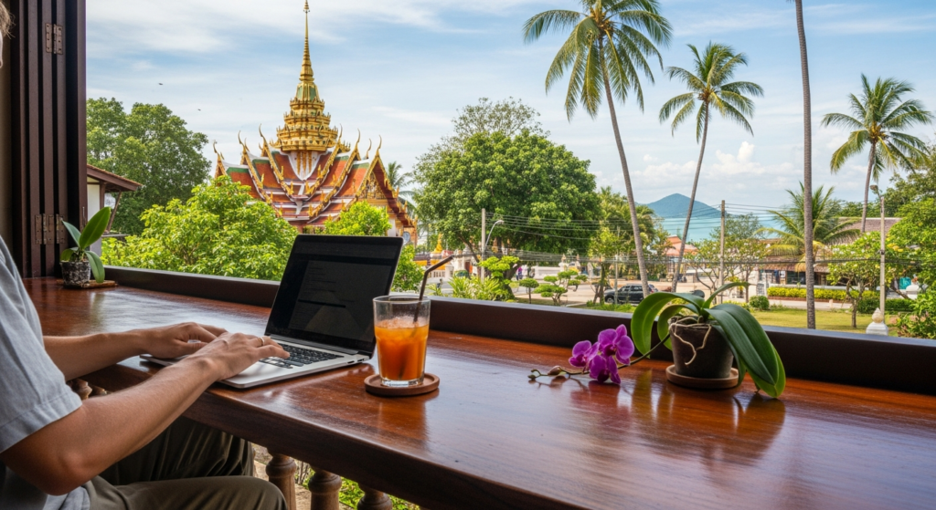 digitaal nomade Thailand