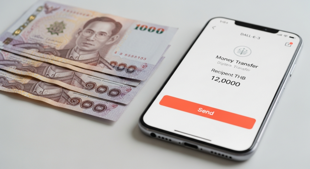 geld overmaken naar Thailand