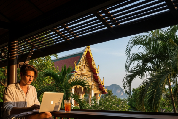 digitaal nomade Thailand
