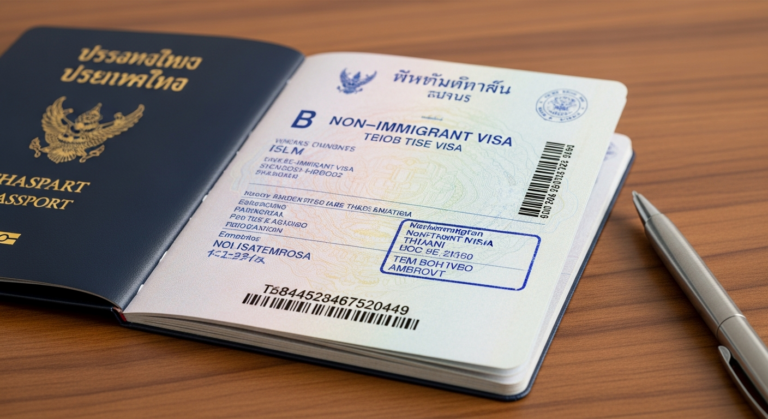 non-immigrant B visum Thailand